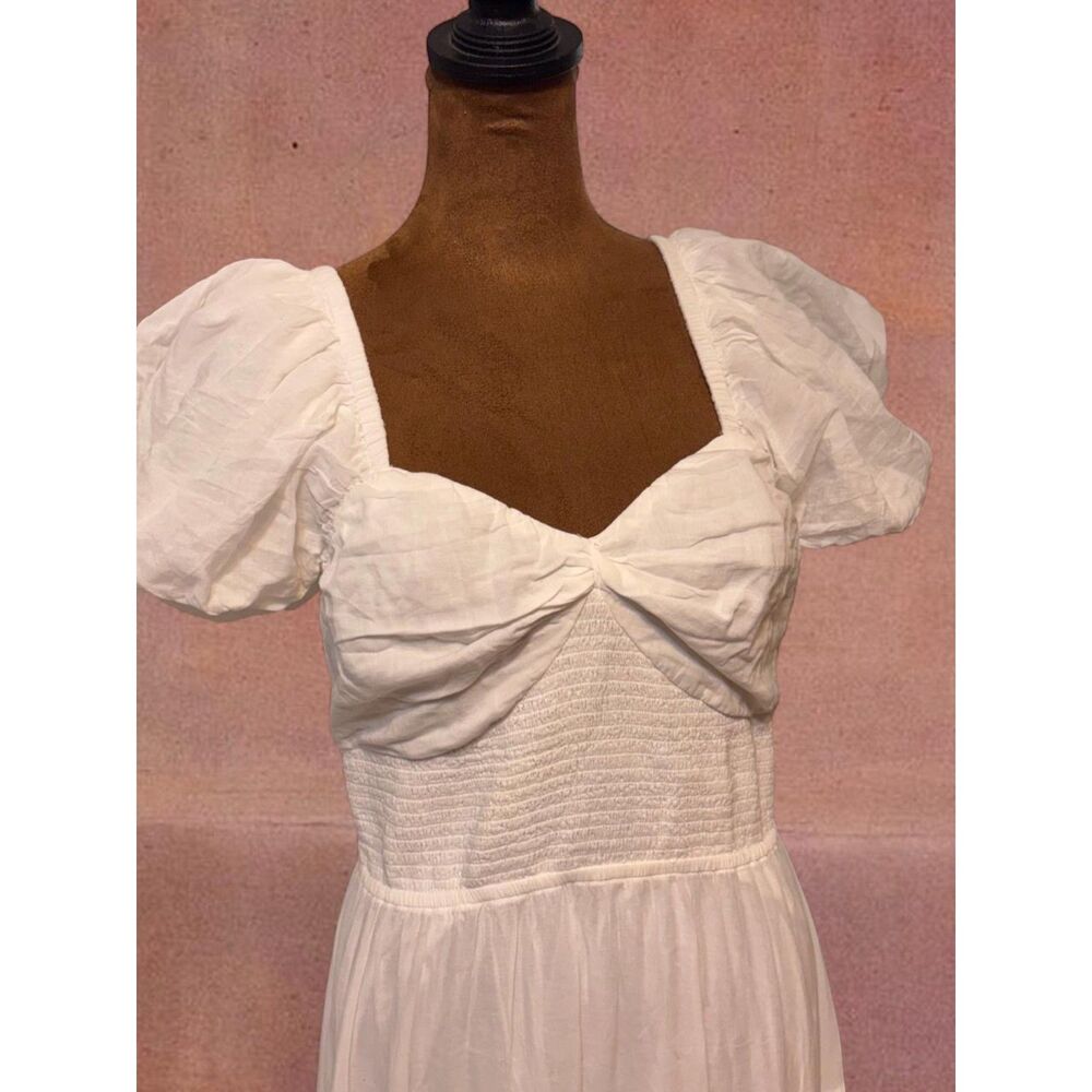 Free People Cotton Boho Bridal Bride Bachelorette Beach Summer Vacation - Picture 3 of 7
